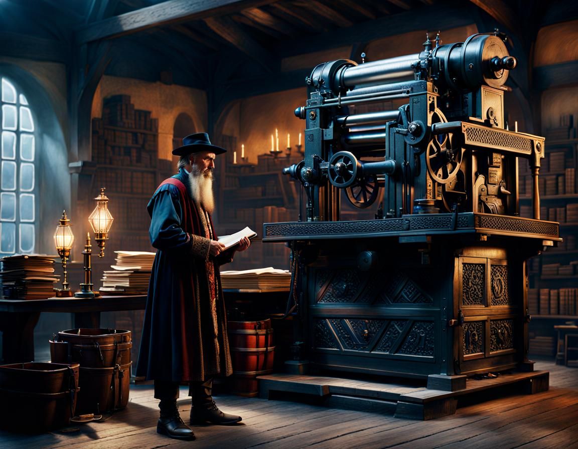 Gutenberg and the First Printing Press