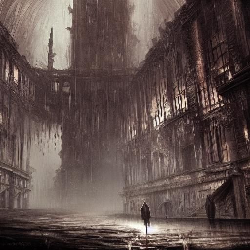 Stable Diffusion 1.5 Free: The Last Pilgrim in a Forsaken World