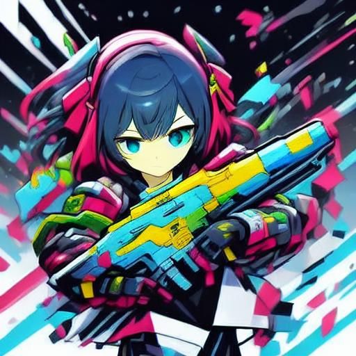 Anime-Style Battle: Undead Versus the Dead