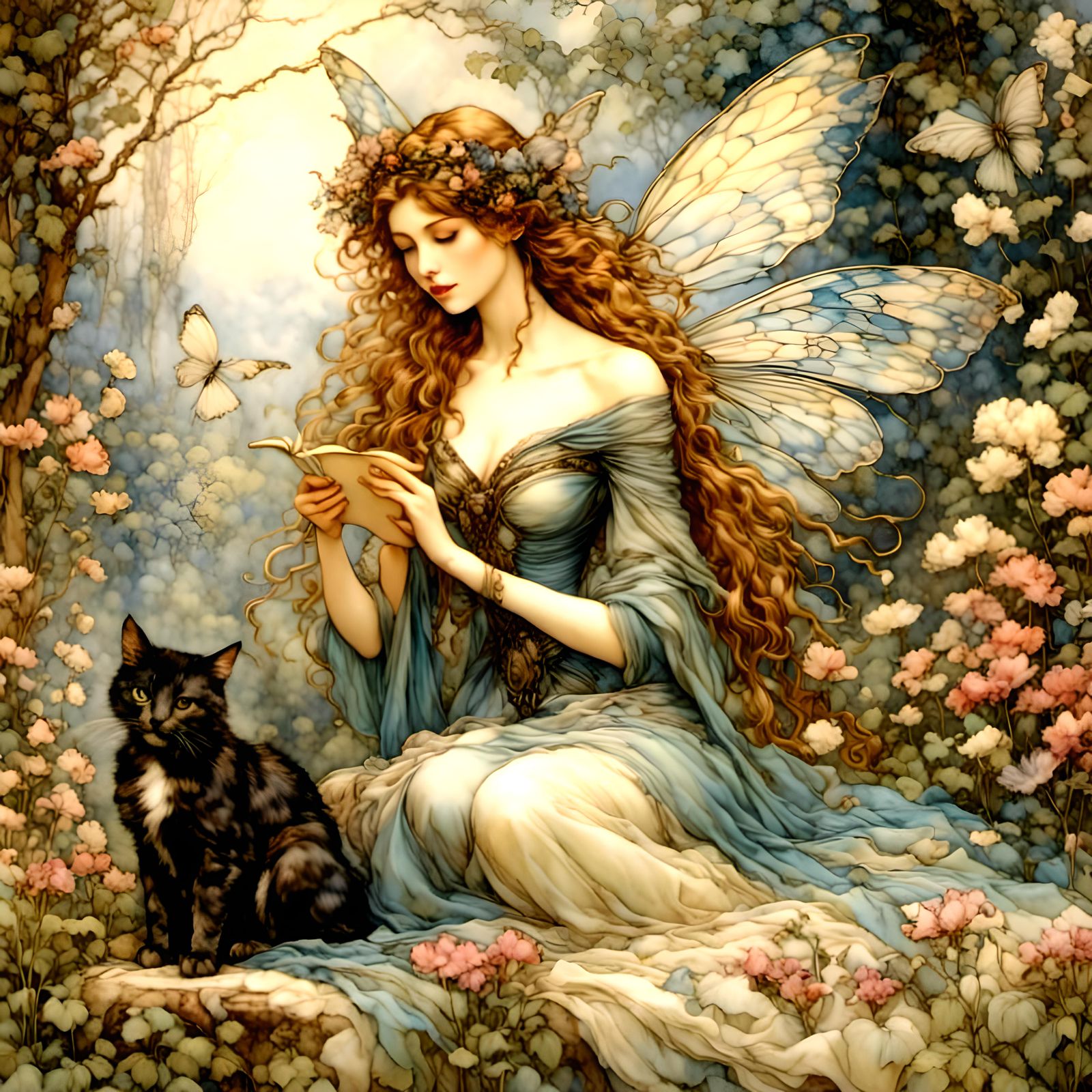 <lora:SIS-FairyLora3a:1.0> <lora:Mystical Fantasy:1.0> beaut...