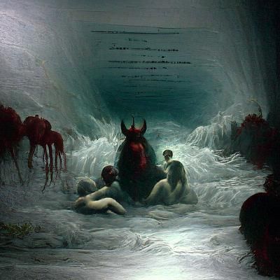 Interpol: A Gothic Horror Illustration