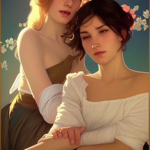 Two Friends Holding Hands: A Timeless Moment