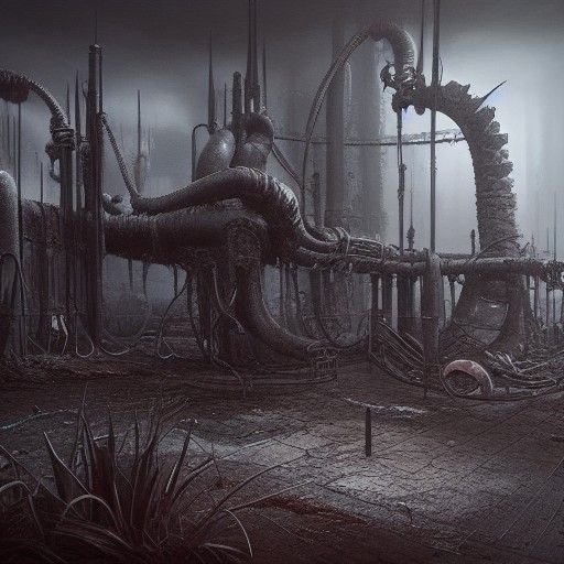 Dystopian holiday resort