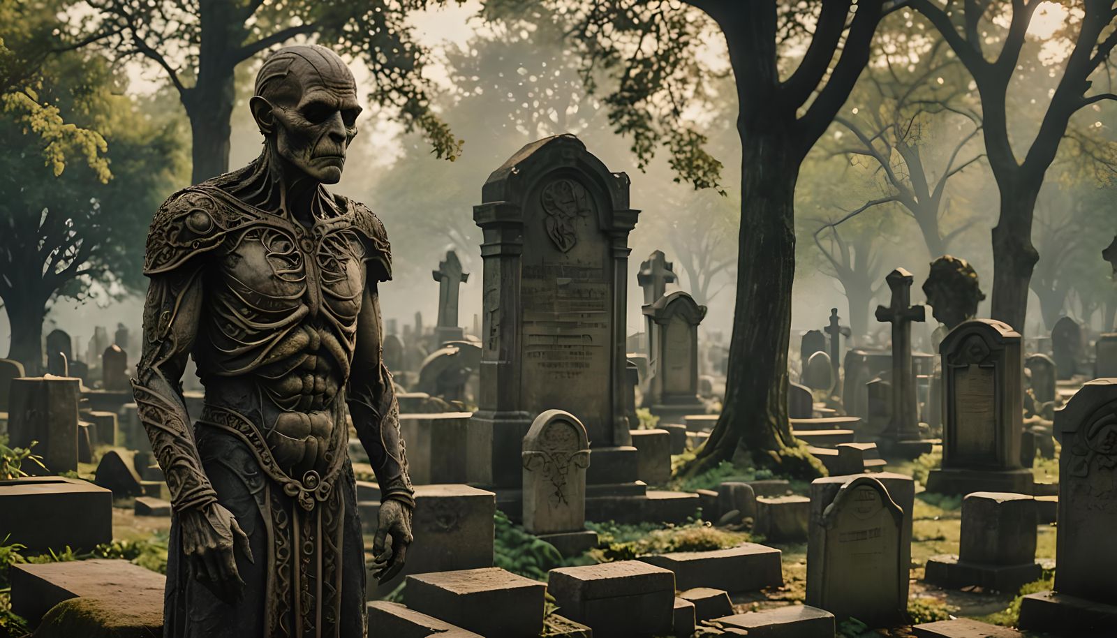 Nightbreed: Midian Cemetery in Natural Lighting