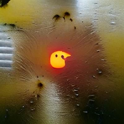 Pac-Man Sun: A Playful Celestial Body