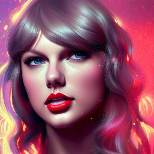 Taylor Swift Portrait in Artgerm Style, 8K