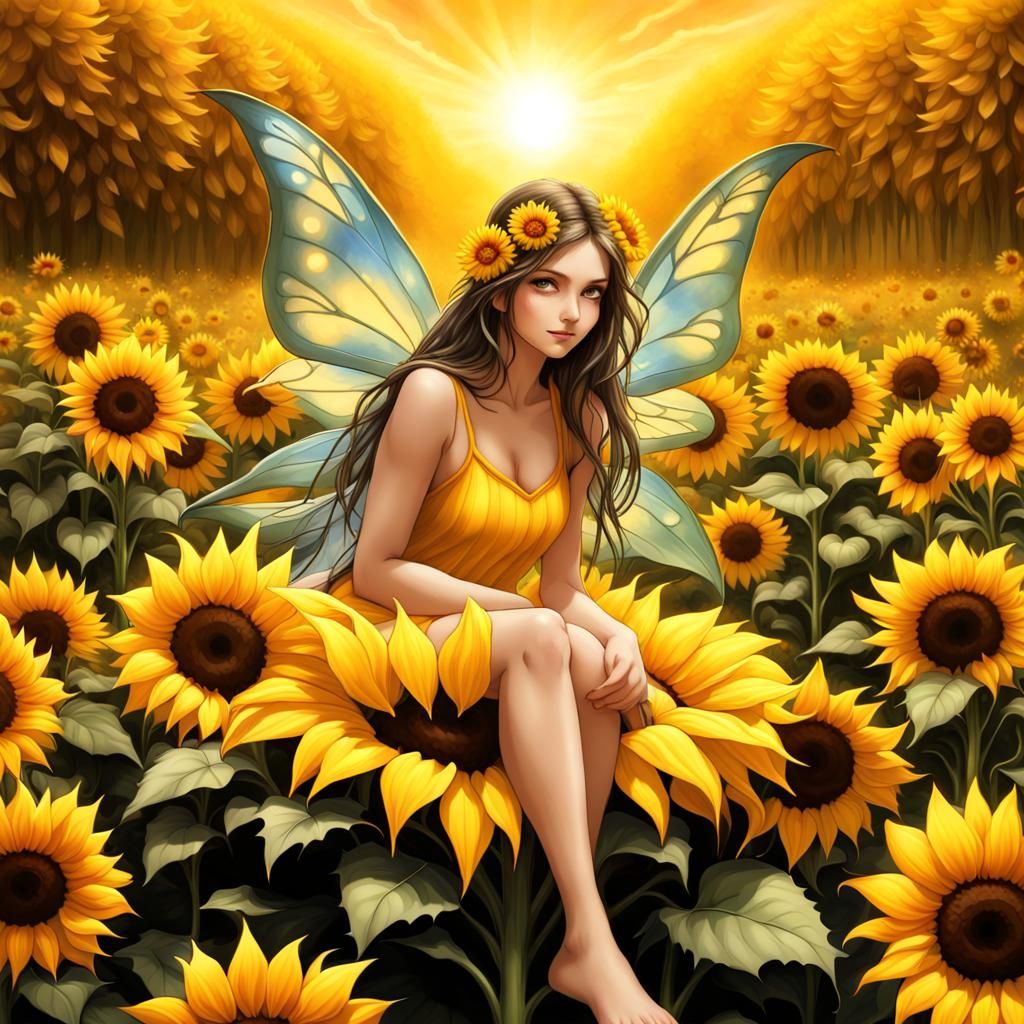 Sunflower Fairy