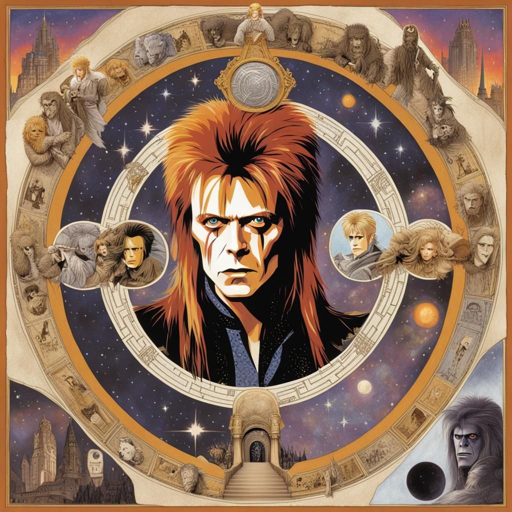 Jareth from The Labyrinth: A Portrait