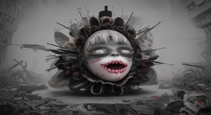 Disturbing Doll Autopsy in Frankenstein Style