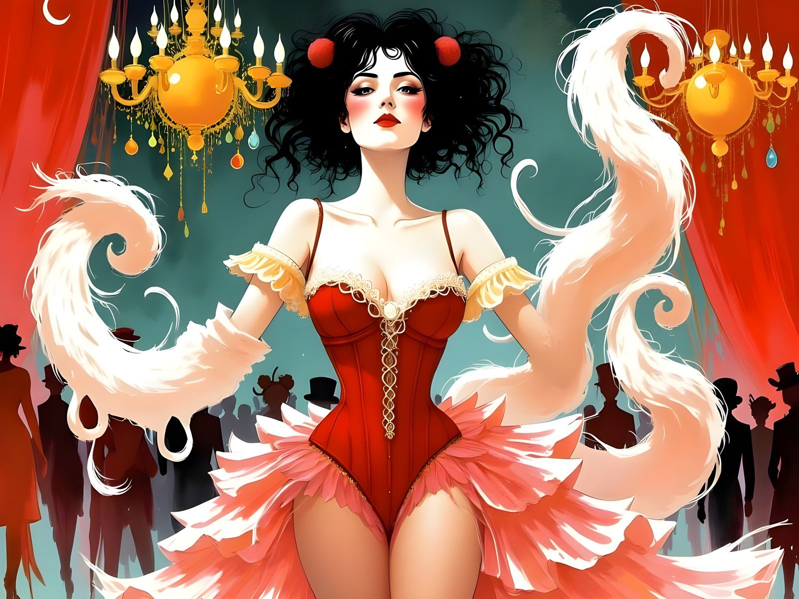 Moulin Rouge Performer