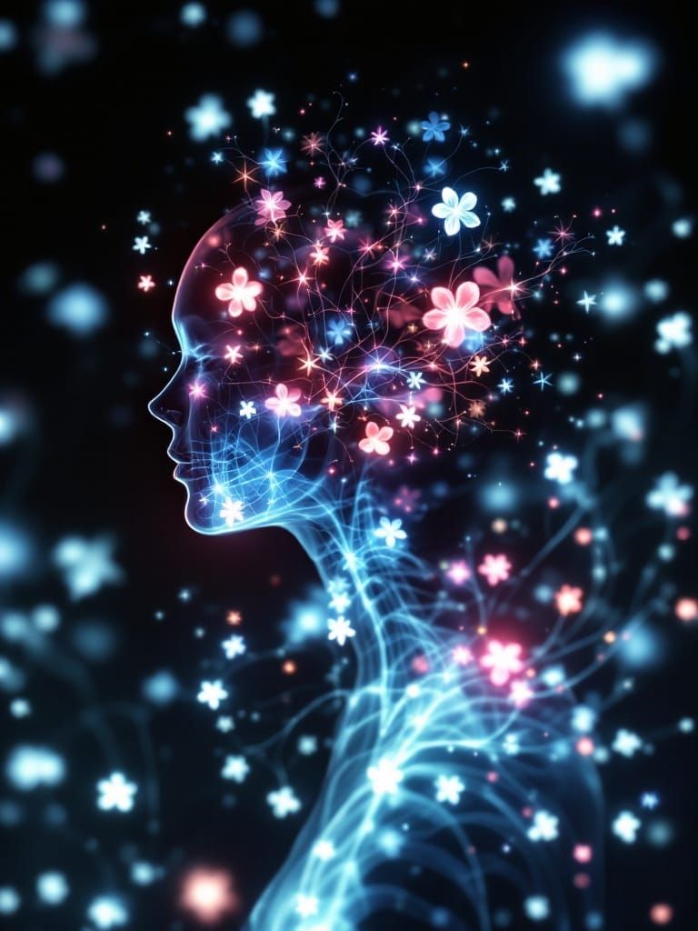 Blacklit Bowditch X-Ray Ringlets