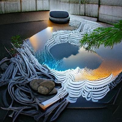 Abstract Zen Composition