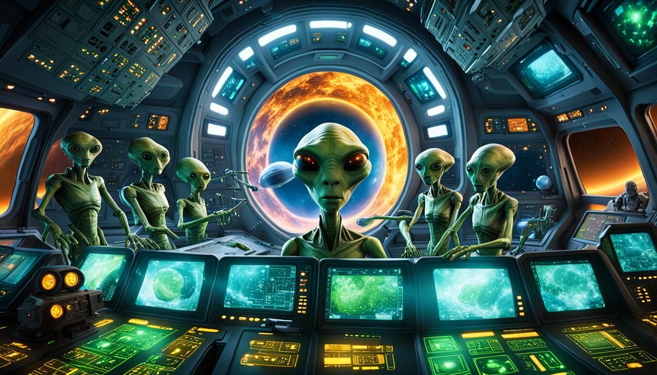 Alien space exploration