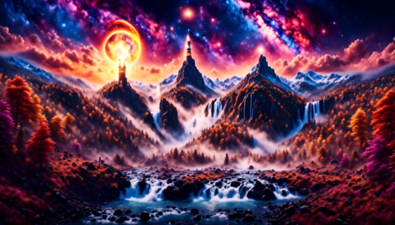 Wild Horses Galloping Across a Cosmic Star River