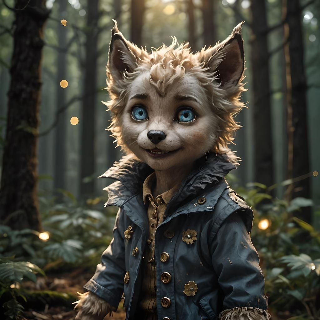 Toddler Klaus Mikkelsen Portrait, Photorealistic Style