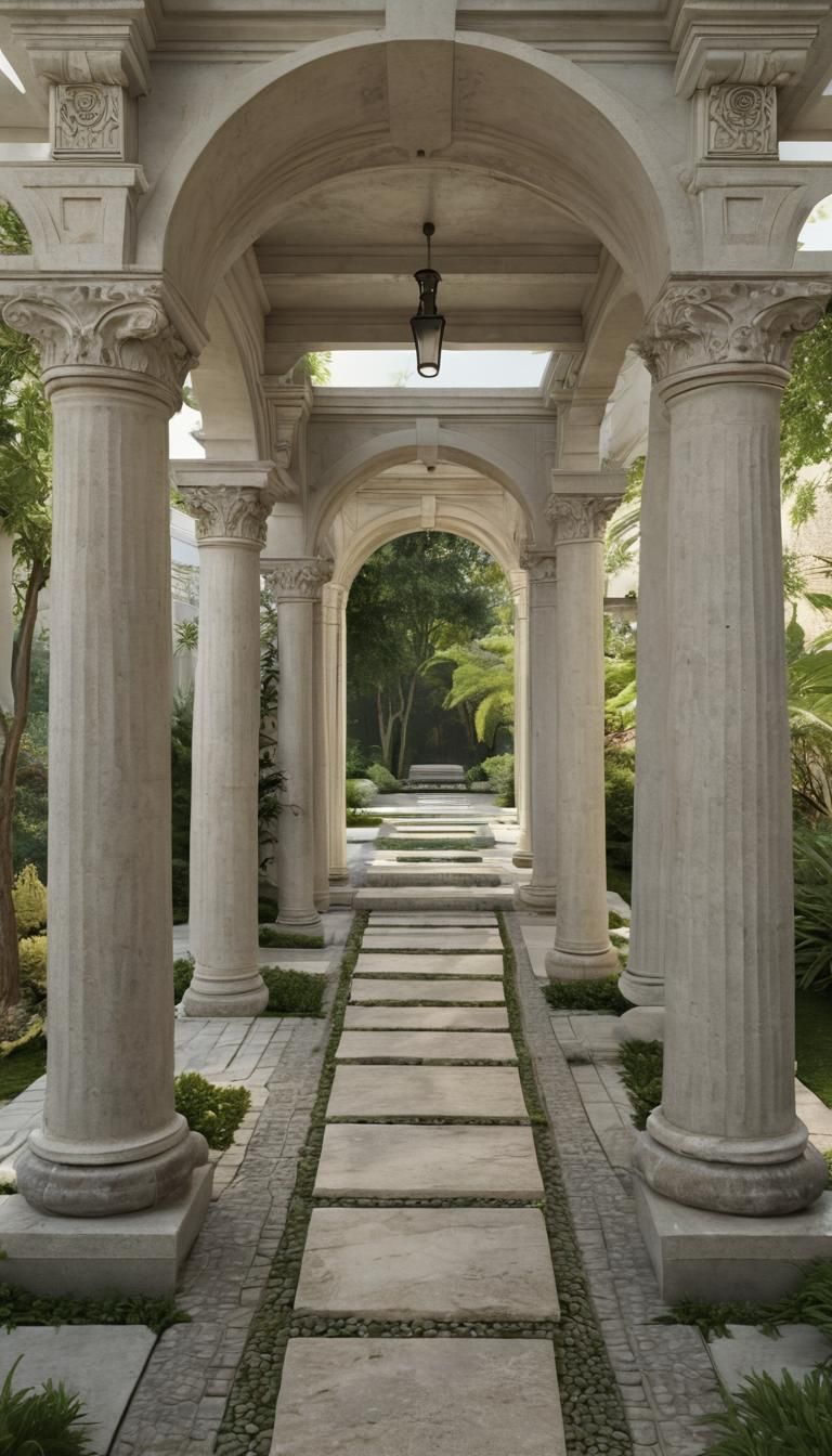 Conceptual Dream House with Eden Garden Architecture