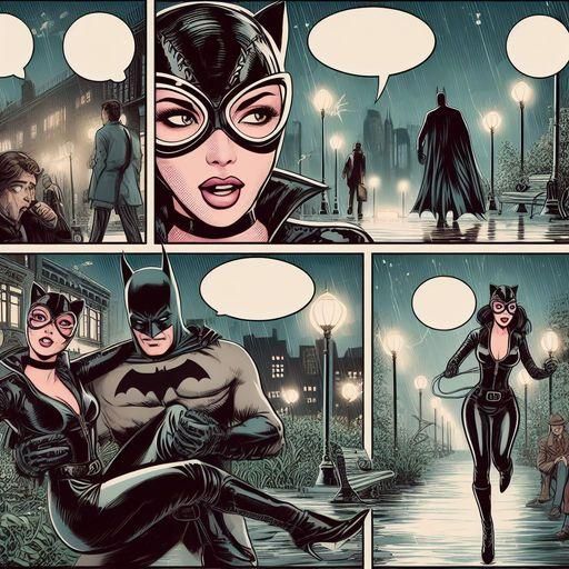 Batman and Catwoman