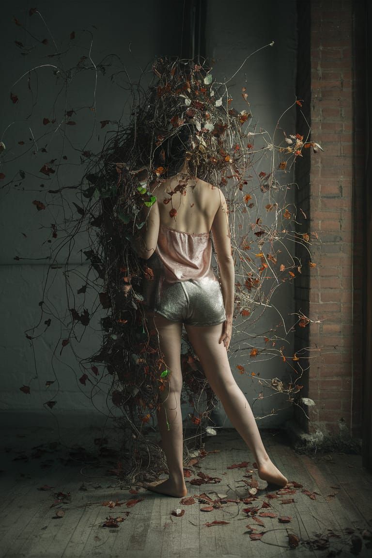 Hiding in Elastic Reality: A Surreal Digital Art