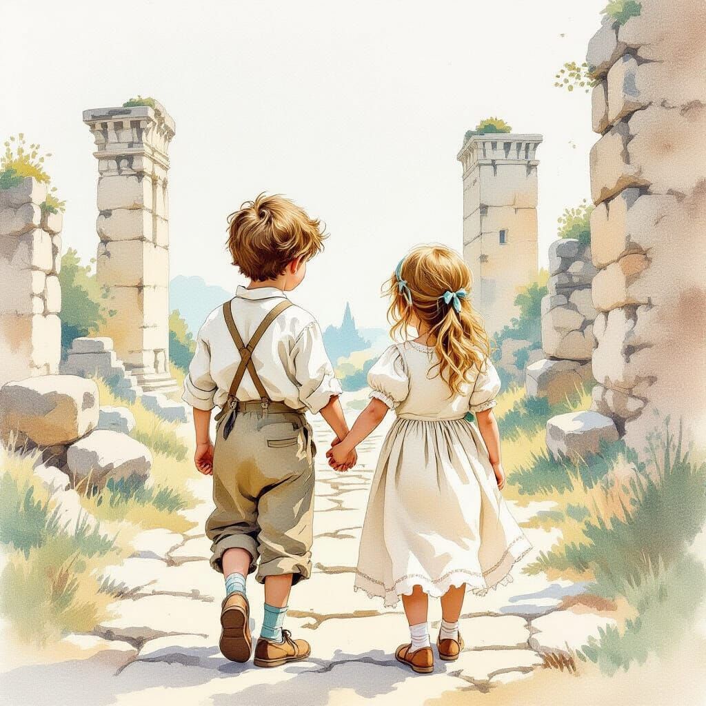 Getting lost in history's story.