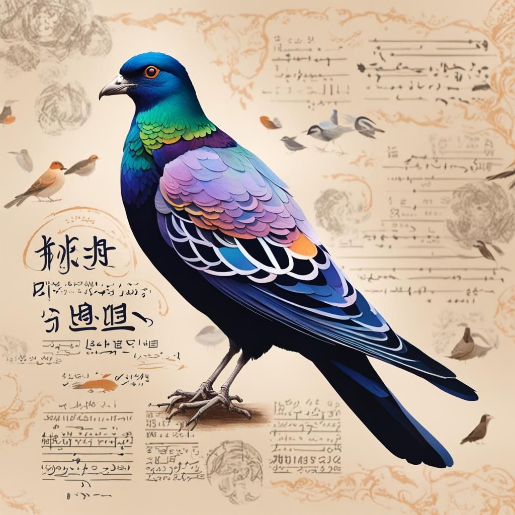 AI Image of Cat Inspired by Pidgin Language