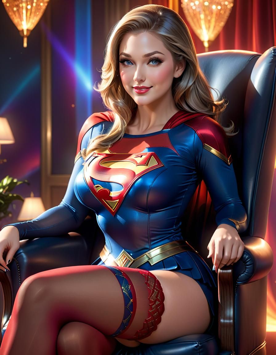 My hot and cute Super Girl