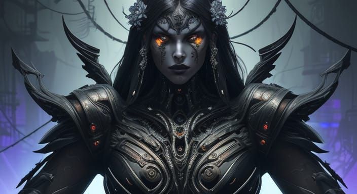 A majestic woman with an unapologetic, sensual aura, exuding...