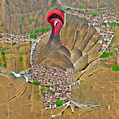 Realistic Image of a Turkey