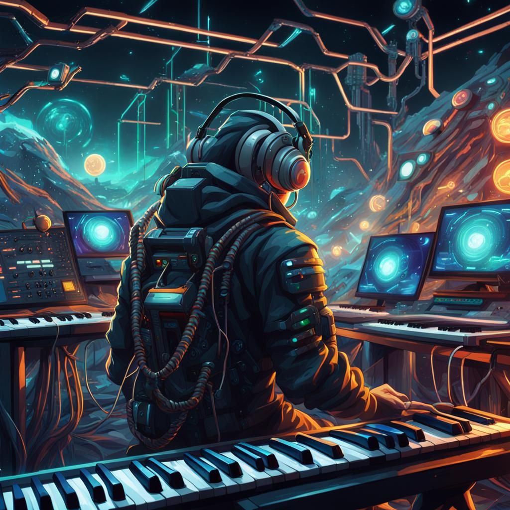 Anime Sound Wizard in Sci-Fi Concert