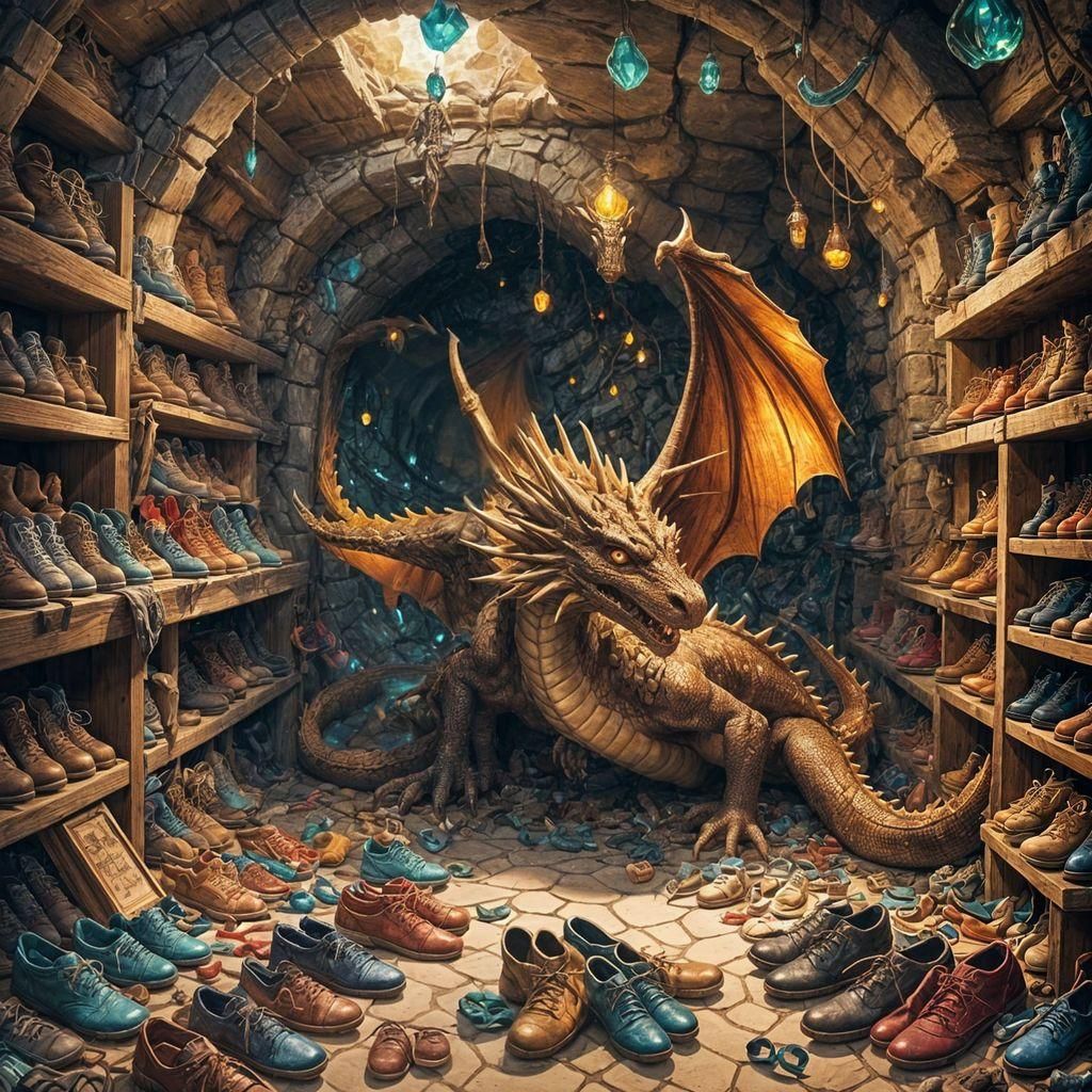 Dragon's Shoe Cave: A Whimsical Lair