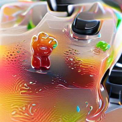 liquid gummy bear 8k