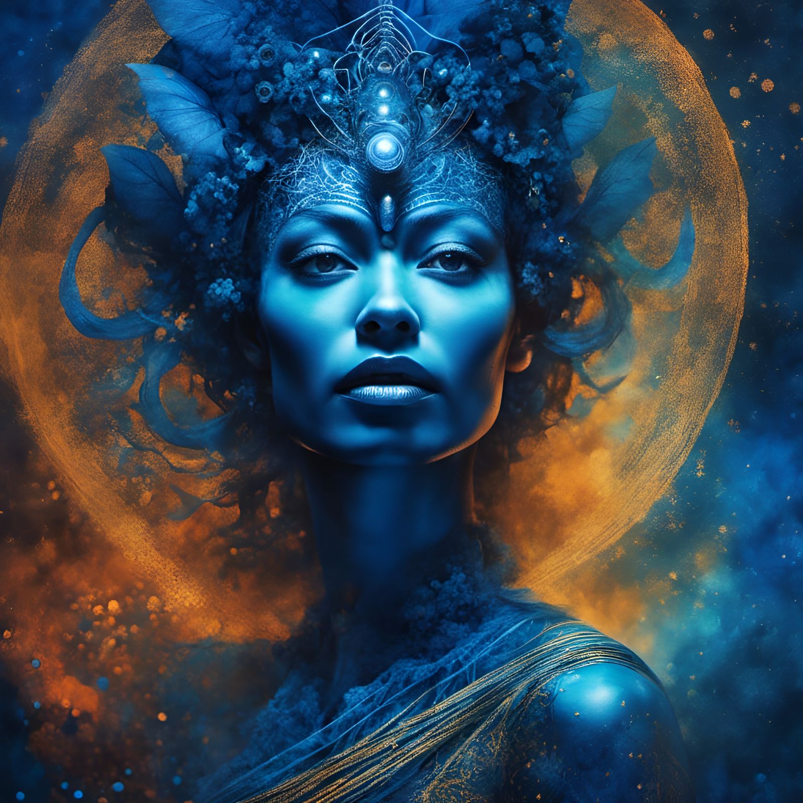 Chaotic Spirit as Mothercore Woman in Speedpainting