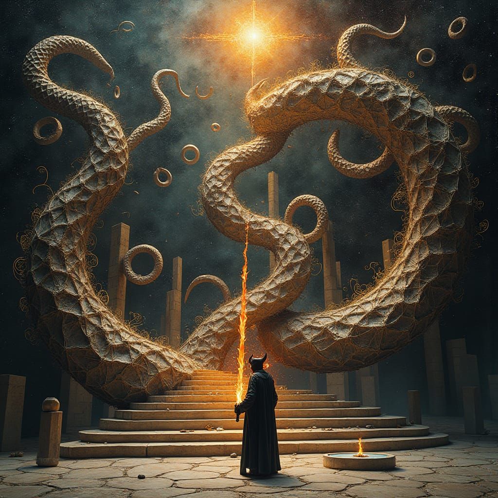 Cosmic String Theory in Surrealist Style