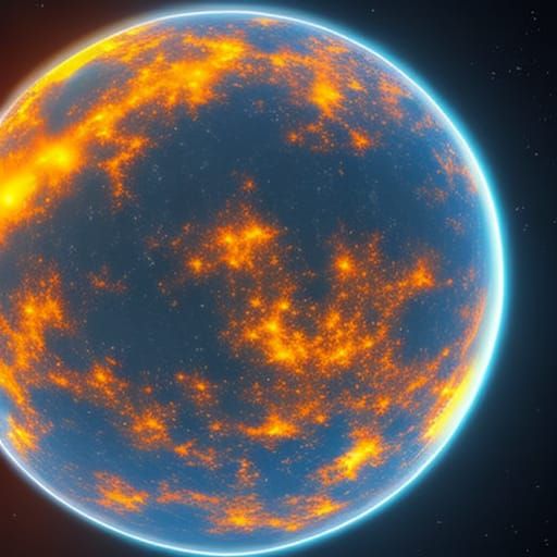 Planet Trantor from space. By Asimov.