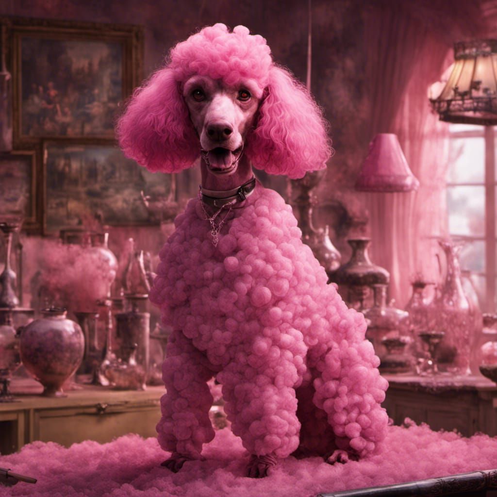 Gary Busey's Pink Poodle: A Digital Matte Painting
