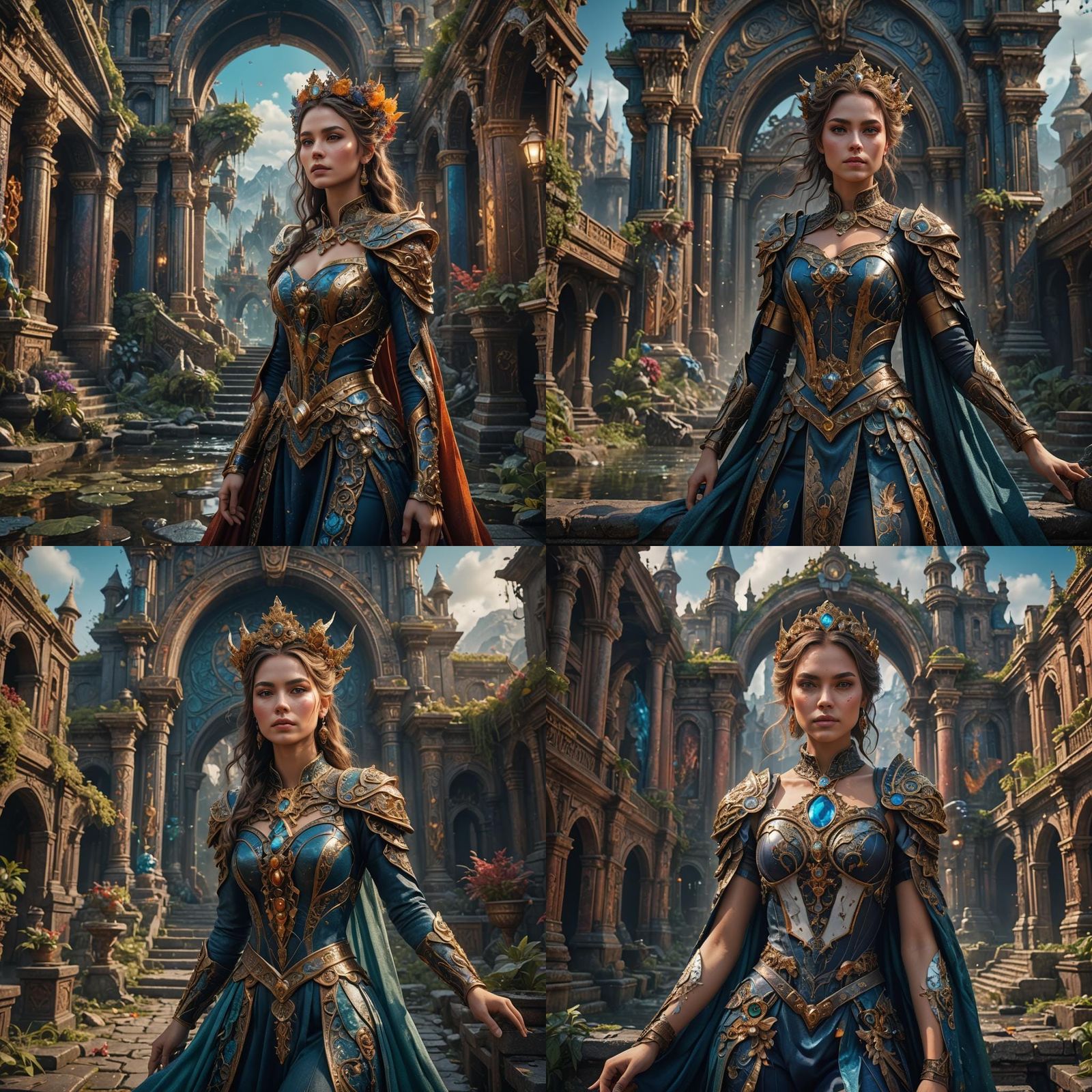 Beautiful Woman Posing for a Photo Shoot