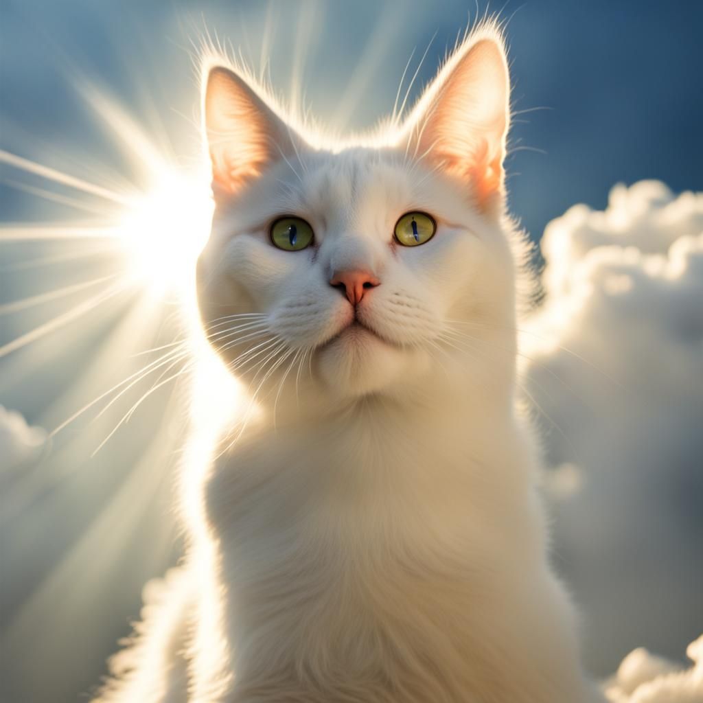 Kittens in Divine Sunshine