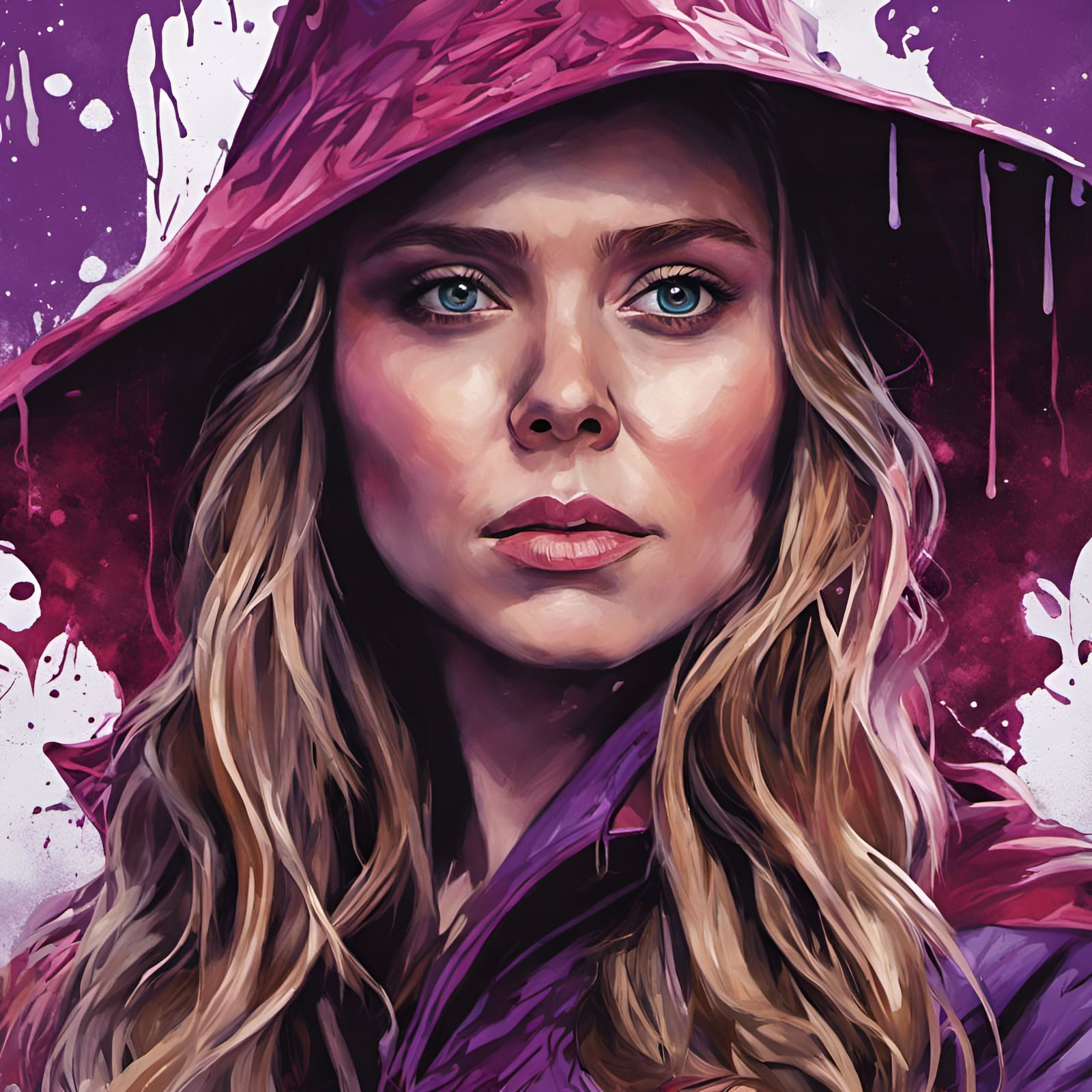 Elizabeth Olsen as Wanda Maximoff, by Lord Elboron