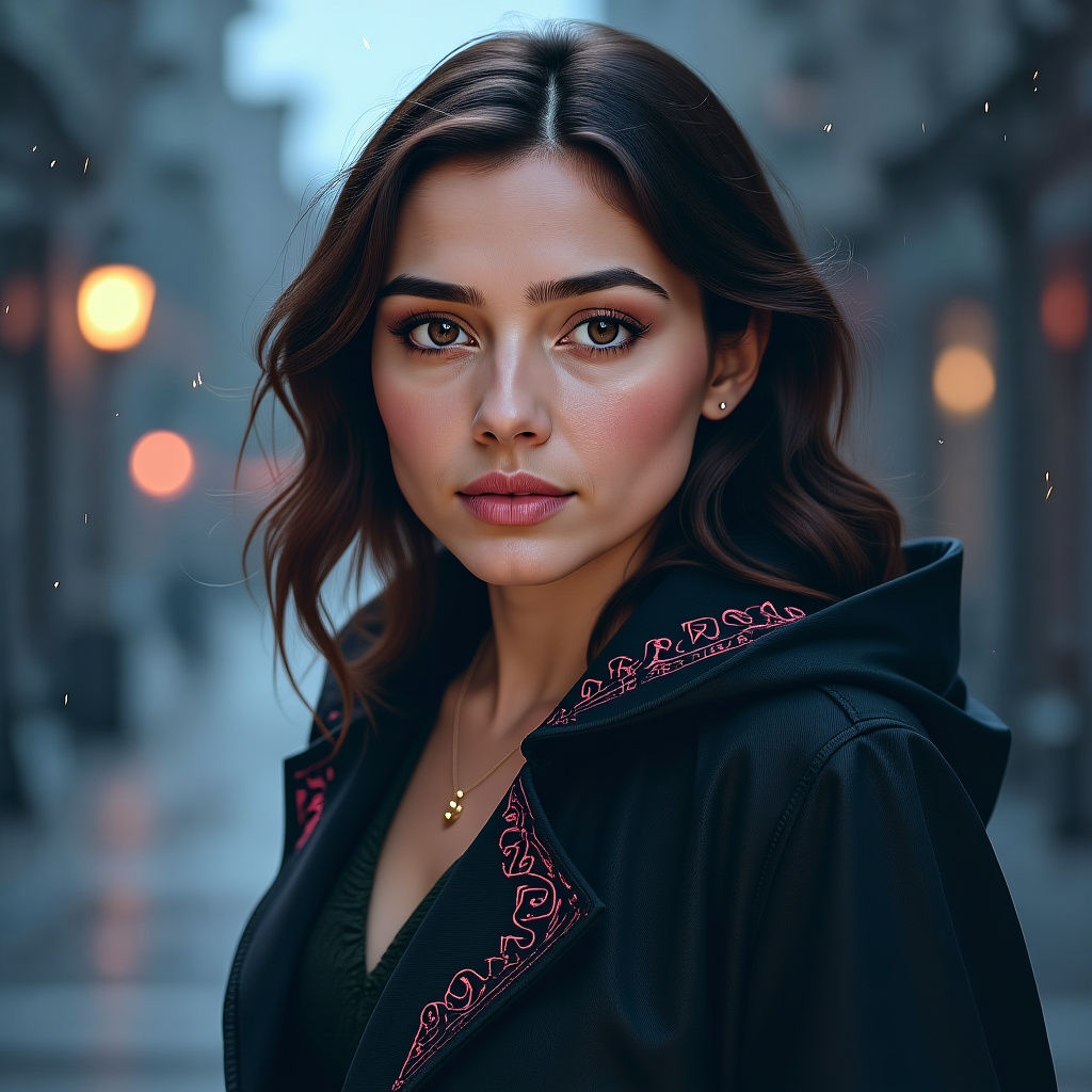 Epic MCU Heroine Lynovare with Magic Runes