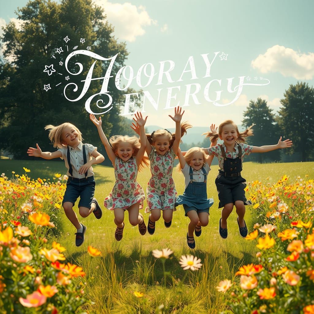 Children's Joy: A 1950s Fantasy Pop Art Ad