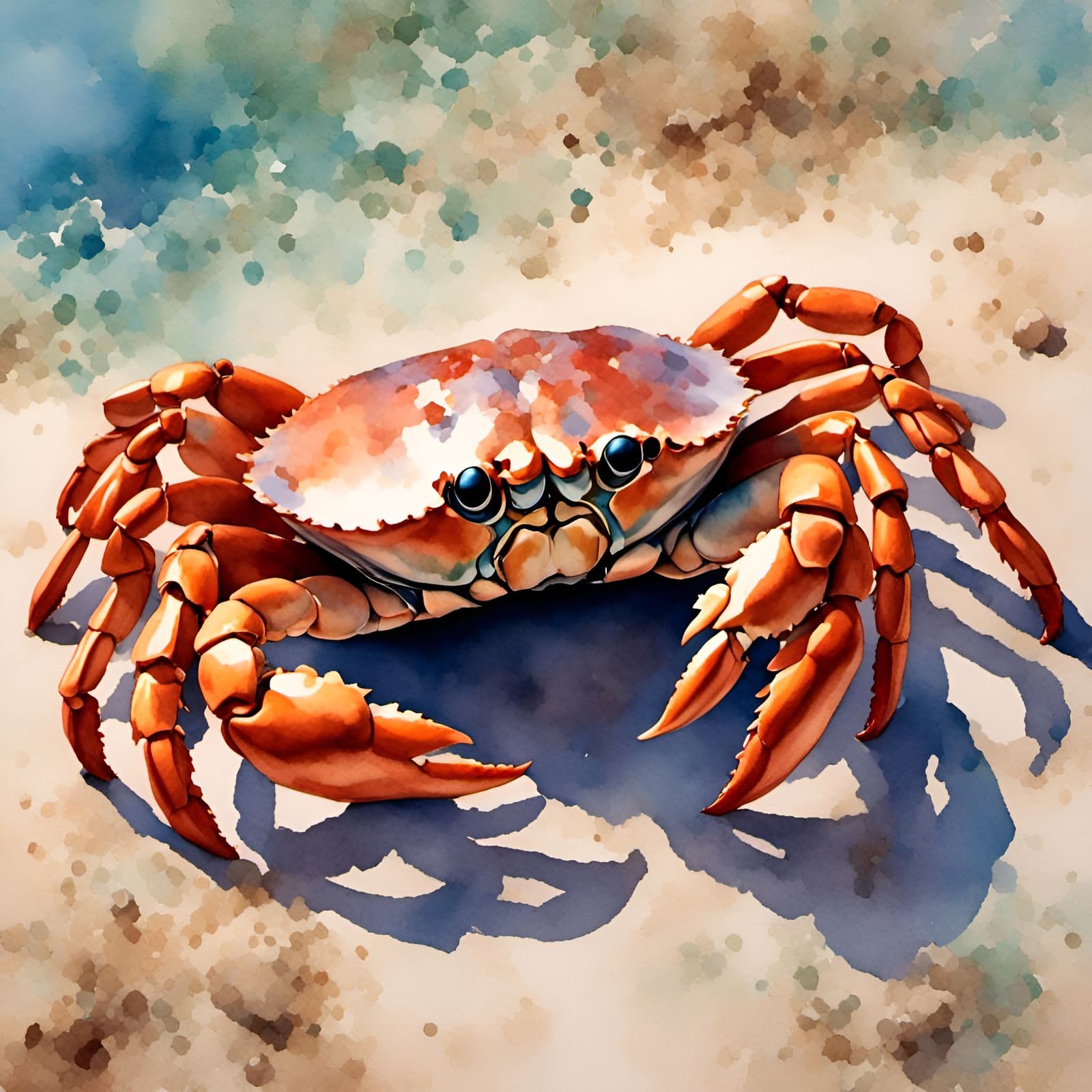 AI-Generated Crab Image Using LoRA Models