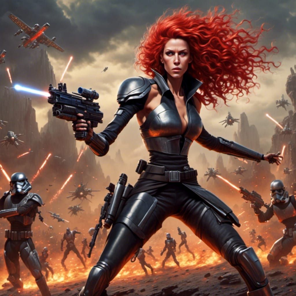 Sci-Fi Scene Inspired by Susan Ivanova Quote