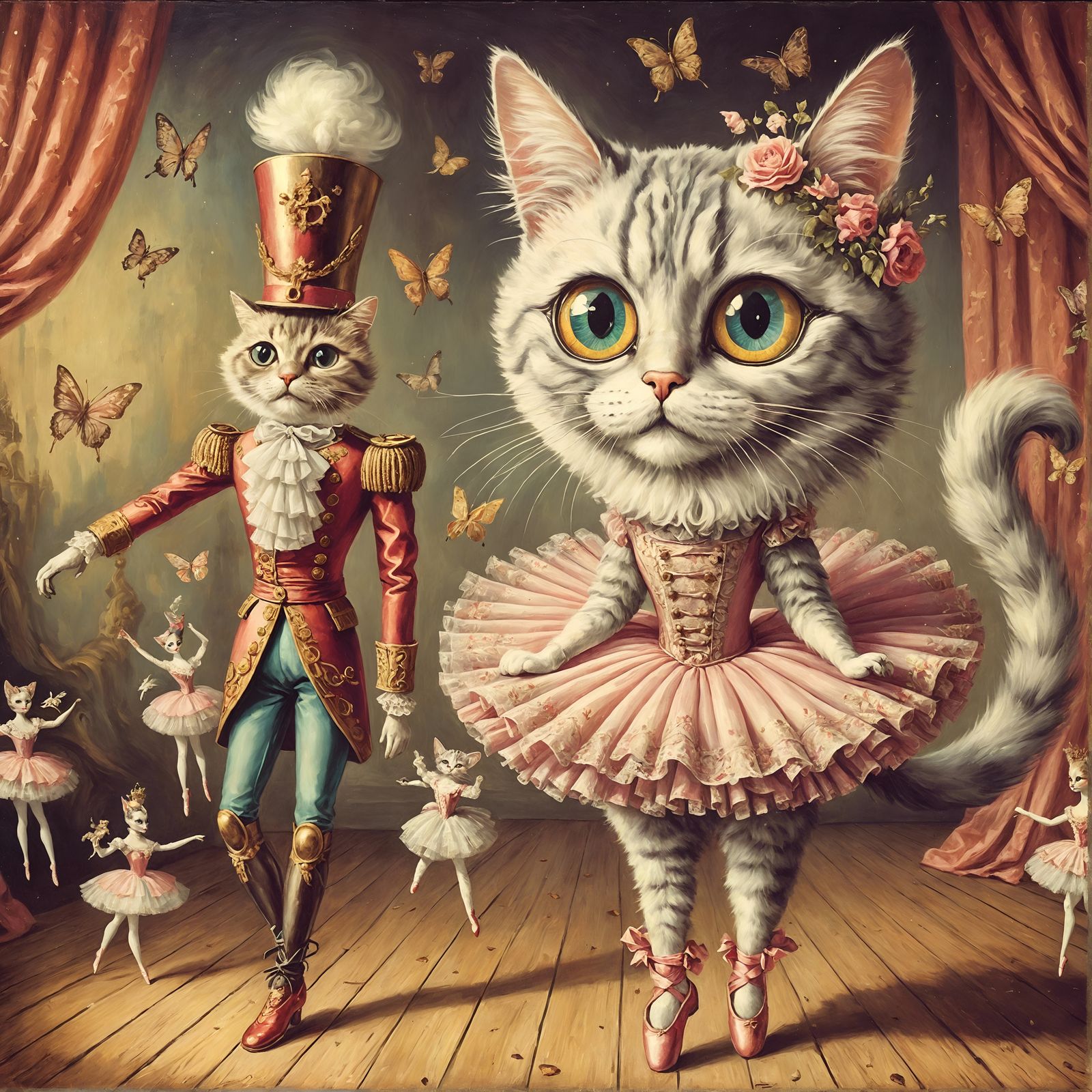 Anthropomorphic Nutcracker Ballerina