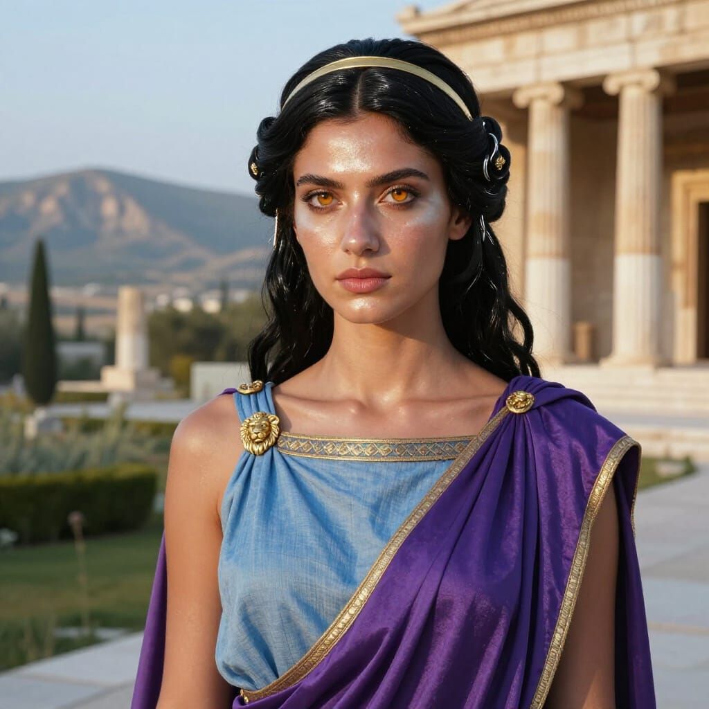 Phila Arkhela: Macedonian Noblewoman Portrait