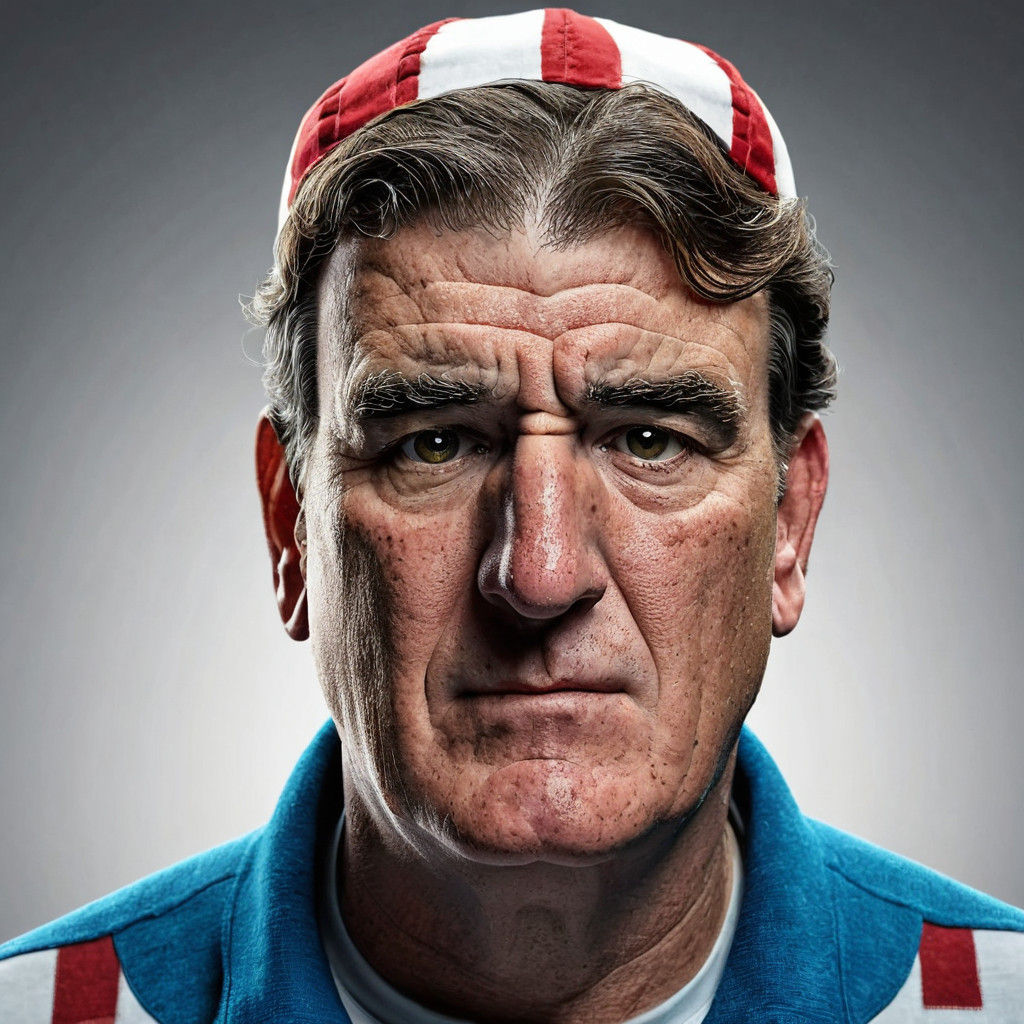 Wally Comic Book Character Portrait in 8K