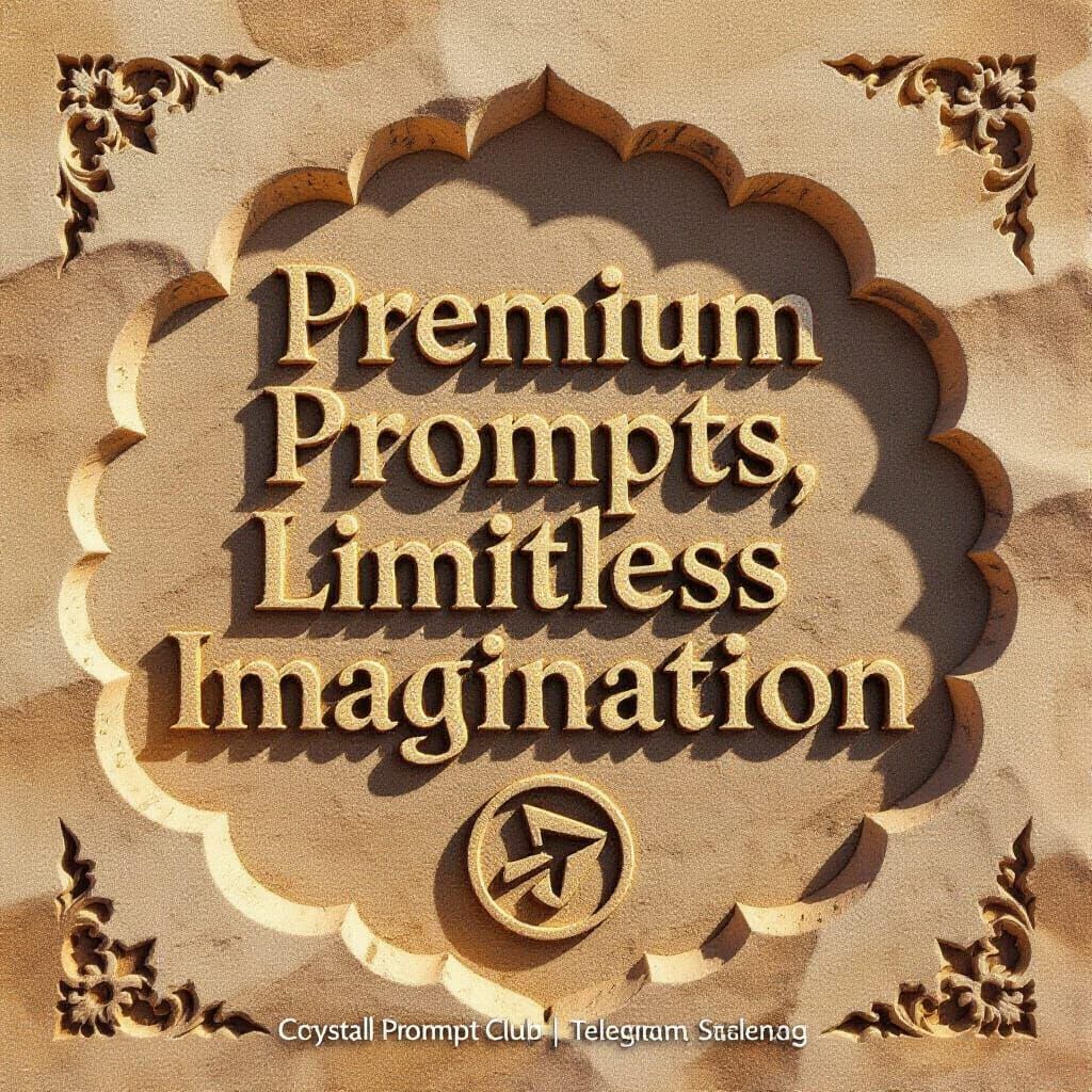 Engraved Sandstone with Steampunk Elements