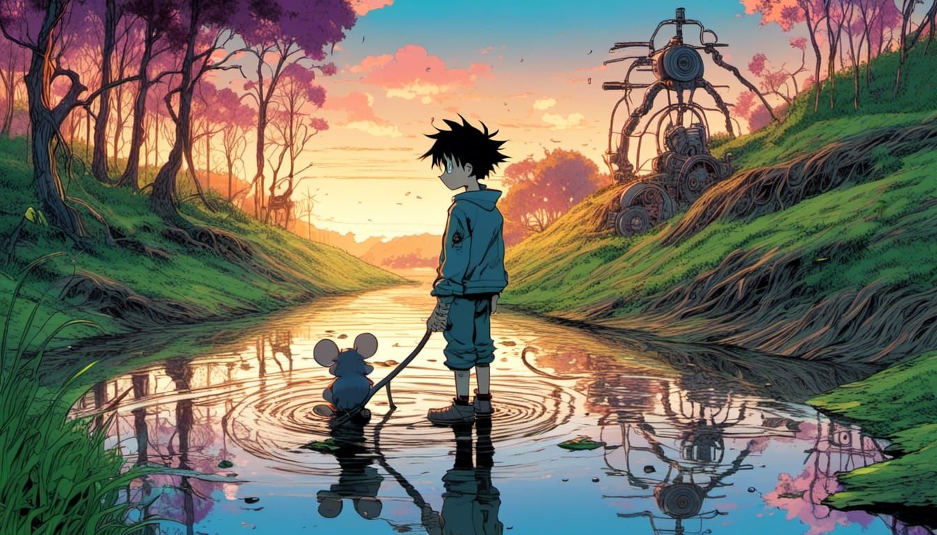 Rat Boy And The River Of Oil