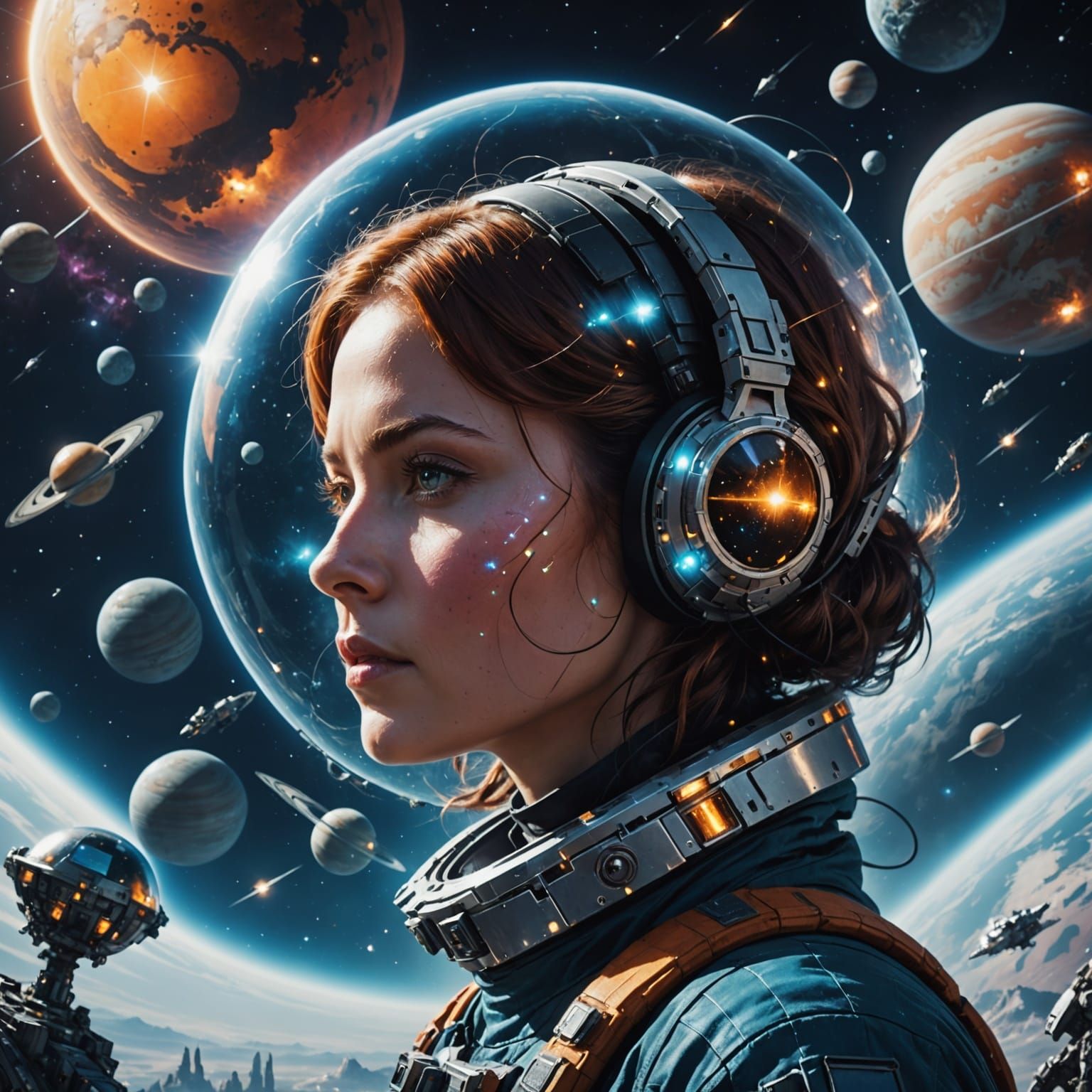 Galactic Heroine in Cosmic Odyssey