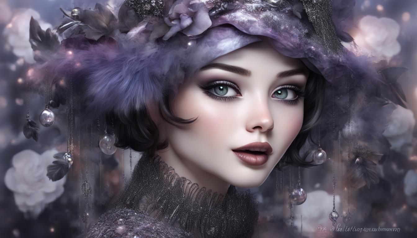 Portrait of a Young Flapper