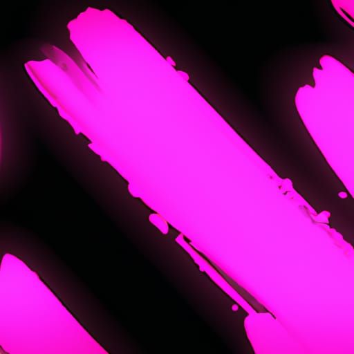 Neon Pink Highlighter in Digital Matte Painting Style