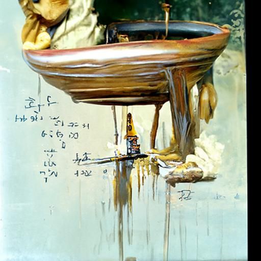 Calculations Error in Oil Painting Style